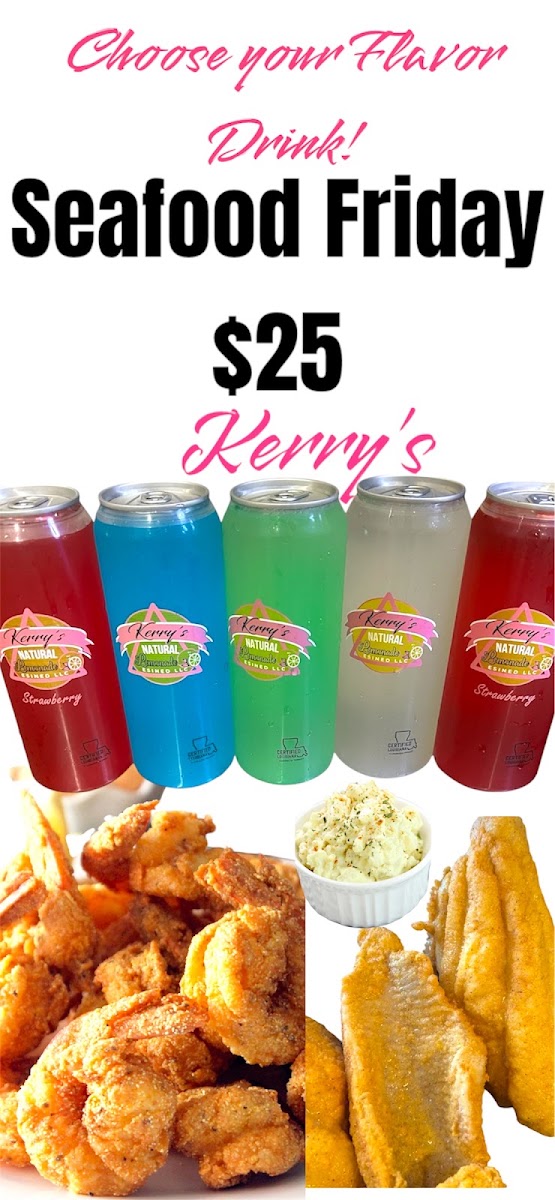 Kerry's Natural Lemonade Esined LLC Menu 2