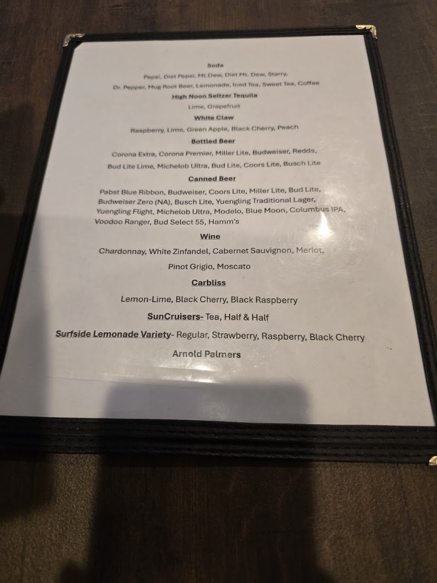 The Club at Forest Hills Menu 5