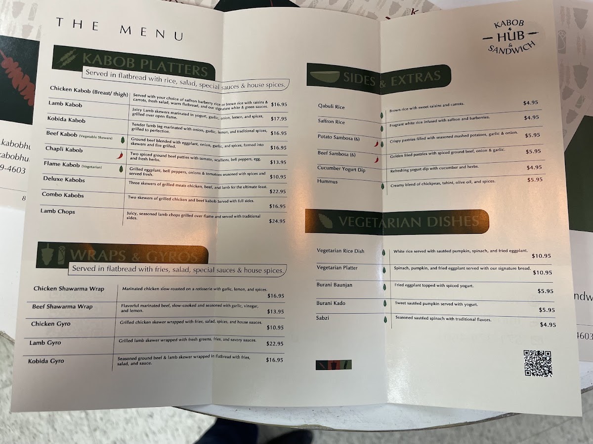 Kabob Hub & Sandwich (Under New Management) Menu 2